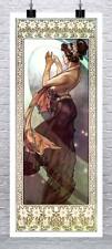 Pole Star 1902 Alphonse Mucha Fine Art Rolled Poster Giclee Print 17x38 in.
