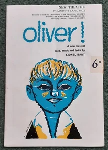 Oliver! Programme New Theatre 1960 Kit Williams Johnny Lockwood Lionel Bart - Picture 1 of 5