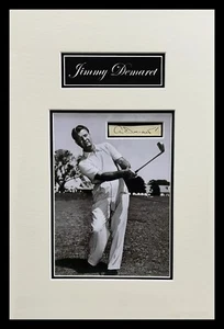 Jimmy Demaret Autogramm Schnitt Museum gerahmt ausstellungsfertig - Bild 1 von 3