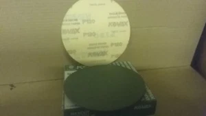 P120 Hook & Loop Abrasive Discs 150mm Plain Box (50) 6" Sanding Pads - Picture 1 of 3