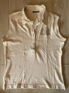 Golfshirt von Valiente in Beige Größe 40 - Bild 1 von 4