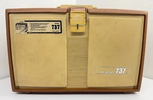 Vintage Plano 737 Tackle Box Fishing Lure Storage 4 Drawers USED Beige Latch - Picture 1 of 12