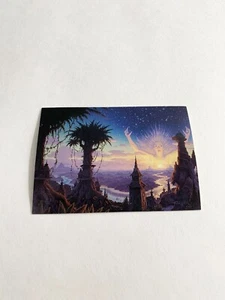 Tarjeta # 28 imágenes de cómic de Hildebrandt Flights of Fantasy de 1994 The Living River - Imagen 1 de 2