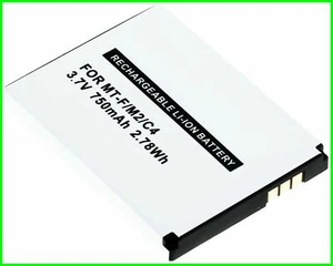 Batterie pour AVM Fritz!Fon MT-F M2 C4 C5 batterie de rechange 312BAT006 750mAh NEUVE - Photo 1 sur 2
