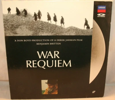 Laserdisc b * War Requiem * Nathaniel Parker Tilda Swinton Laurence Olivier Brit Foto 1 de 2