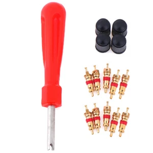 15pcs Copper Valve Core Car Motorcycle Bike Tire Valve Core Valve Core Remover - Bild 1 von 7