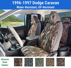 Camo Seat Covers for 1996-1997 Dodge Caravan