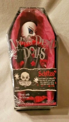 2002 Living Dead Dolls SCHITZO Mezco BRAND NEW Series 3 LDD Sealed Horror Clown - Image 1 of 4