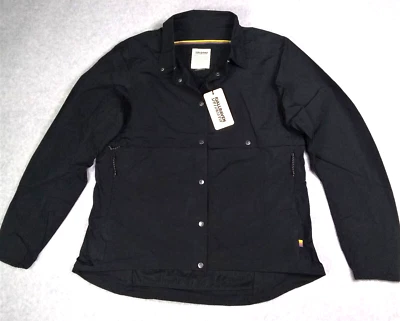Fjallraven x Specialized Riders Wind Jacket Large Women Black Hiking Biking NEW - Image 1 of 4