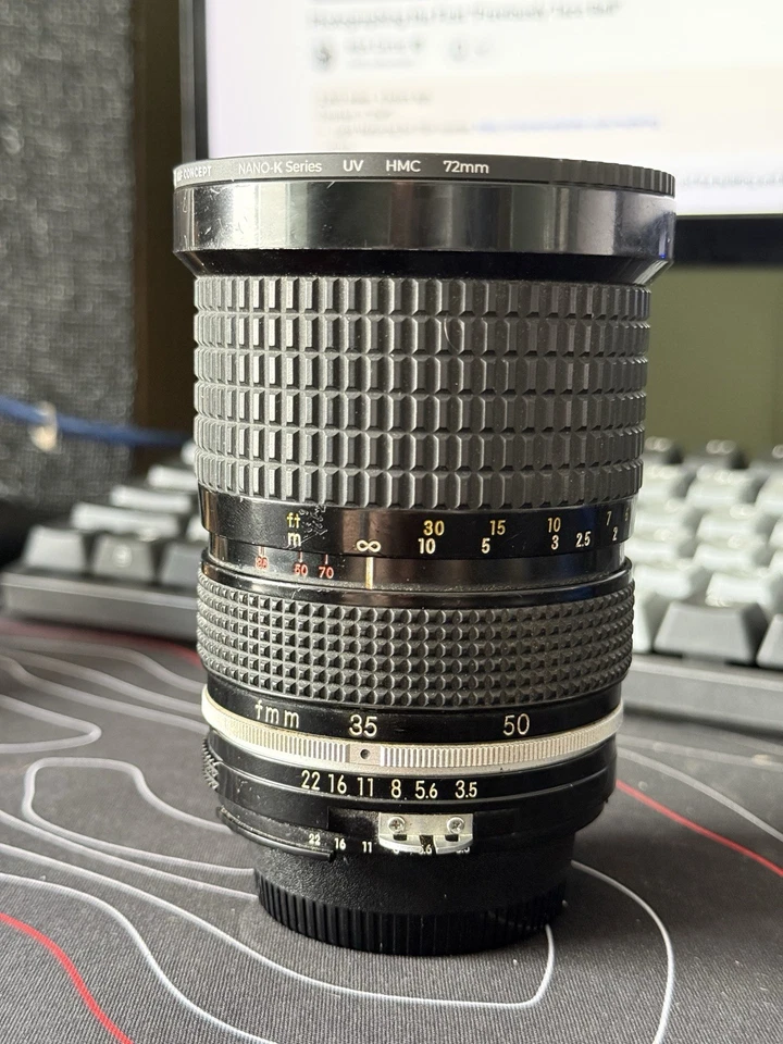 Lente Nikon Ai-s Zoom-Nikkor 35-70mm f/3.5 - Imagem 1 de 3