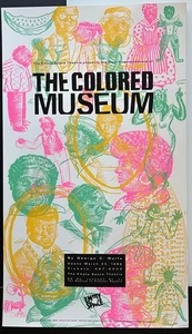The Colored Museum, theater production Seattle 1988 Signed by Art Chantry - Picture 1 of 4