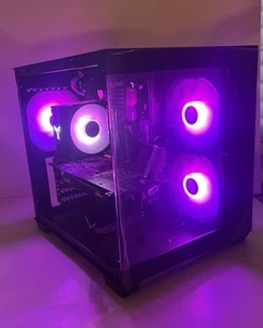 Custom RGB gaming PC I5 4970k RX 580 6gb 16gb DDR3 Ram 500gb SSD - Picture 1 of 12