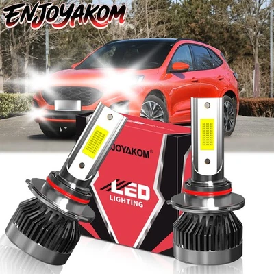 Faros LED blancos 6000K 2 piezas para Ford Escape 2013-2021 Foto 1 de 4