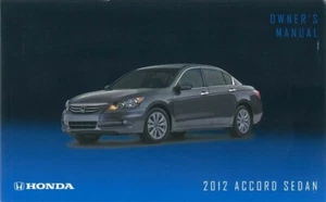 2012 Honda Accord Sedan Owners Manual User Guide Reference Operator Book Fuses - Picture 1 of 1