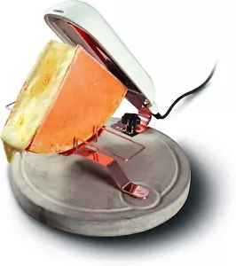Quattro Concrete Raclette Quarter Wheel - Cheese Melter - Picture 1 of 10