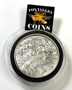 The Siren Privateer Series 2 oz plata ultra alto relieve redondo en Air-Tite - Imagen 1 de 2