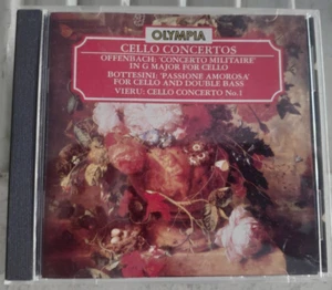 Offenbach / Bottesini / Vieru - Cello Concertos Ilea Olympia UK 1992 CD NM - Picture 1 of 3