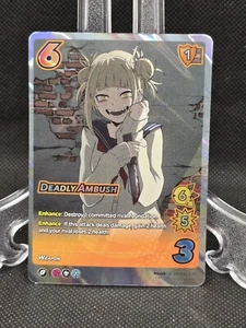 My Hero Academia Deadly Ambush UNIVERSUS Foil Card 3/18 - Picture 1 of 2