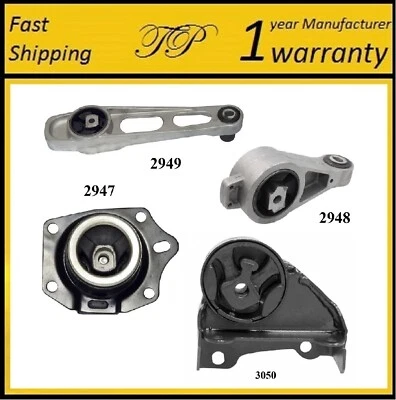 4PCS Motor & Trans. Mount For 2000-2005 Dodge Neon 2.0L - Manual Transmission - Image 1 of 4