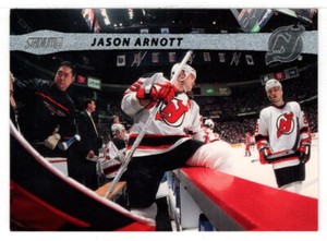 Jason Arnott  New Jersey Devils (Hockey Card) 2001-02 Topps Stadium Club # 77 MT