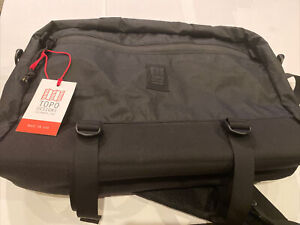TOPO Designs Commuter Briefcase and Backpack X-PAC Ballistic Black