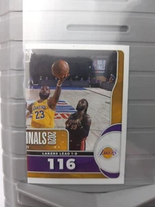 2021 Panini Direct STICKER NBA Finals 2020 Lakers Partial 116 #64 - Picture 1 of 10