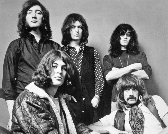 English Rock Band DEEP PURPLE Glossy 8x10 Photo Music Print Ian Gillan Poster - Image 1 of 1