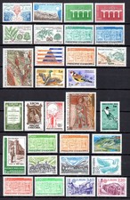 ANDORRE Années 1984 à 1988 complètes neuf ** (49 timbres)