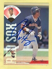 Autographed Red Sox 1960's 70's 80's 90's 2000's 20% off after 4 cards AVG EX-