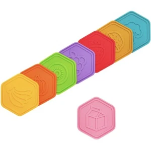 Beeskeet Store Set of 8 Colorful Drink Serving Coasters - Picture 1 of 11