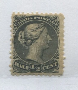 1868 Canada 1/2 cent Large Queen mint no gum - Picture 1 of 1