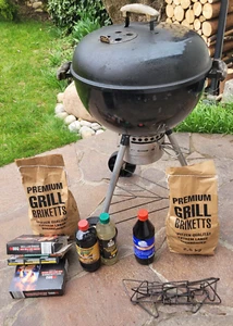 Weber One-touch Gold, 47 cm, Kugelgrill, Grill Holzkohle mit Zubehör - Bild 1 von 8