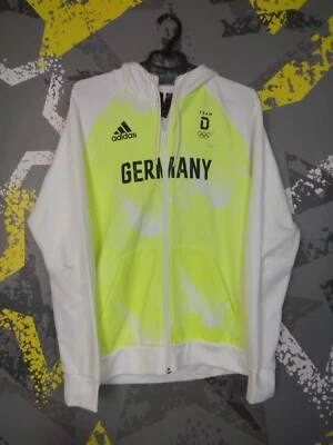 Chaqueta de entrenamiento de equipos de Alemania Juegos Olímpicos con cremallera Adidas para hombre talla M ig93 Foto 1 de 4