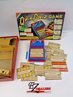 Vintage Qwik Qwiz Game In Original Box- Rare and Complete - Image 1 of 4