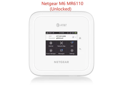 NETGEAR Nighthawk M6 MR6110 AT&T 5G Wi-Fi Router - White | Netgear M6 MR6110 - Image 1 of 4