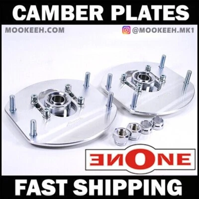 MOOKEEH Camber Kit Plate Plates 89-94 PORSCHE 1989-1994 911 964 - Image 1 of 4