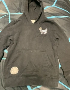 GOAT USA LITTLE GOAT LOGO Black Sweatshirt YOUTH S - Small Hoodie - Picture 1 of 4