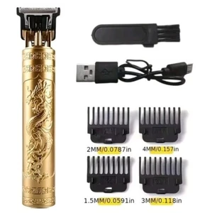 Electric Gold Dragon Beard Trimmer – Men's Hair Shaver & Clipper Grooming Kit - Picture 1 of 3