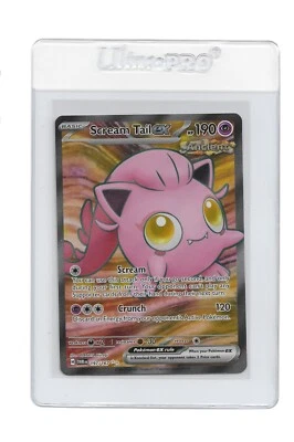 Pokémon TCG Scream Tail ex 197/167 Full Art Ultra Rare Twilight Masquerade NM/M - Image 1 of 2