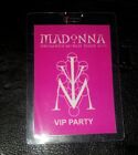 Madonna 2001 DROWNED WORLD TOUR VIP PASS &amp; LEATHER CD CASE