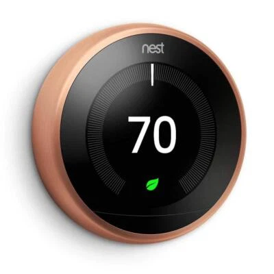 Google Nest Learning Thermostat - Programmable Smart Thermostat for Home - 3rd - Image 1 of 4
