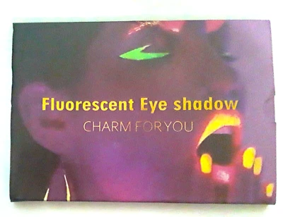 Eyeshadow Pallet Stage Clubbing Neon Makeup Kit Glow in Dark Fluorescent Pigment - Image 1 of 2