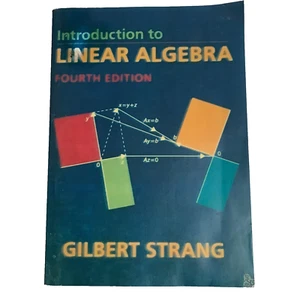Linear Algebra Fourth Edition 2009 Book by Gilbert Strang - Picture 1 of 11