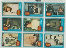 Star War BLUE Border Bubble GUM Cards 1977 ..Pick your own