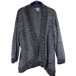 Chicos Open Sweater Knit Womens Cardigan Size XL (3) Casual Comfy Outdoor Cozy - Picture 1 of 5