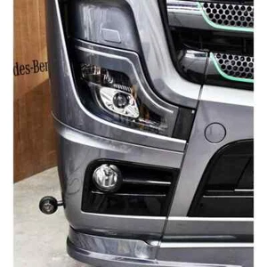 2 piezas - embellecedores de plástico Solarguard a juego para Mercedes Actros MP5 - Imagen 1 de 1