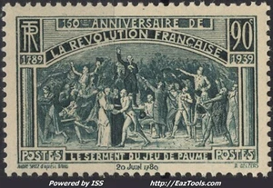 FRANCE 150 ANS DE LA REVOLUTION N° 441 NEUF ** SANS CHARNIERE - Picture 1 of 2