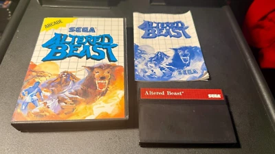 Altered Beast (Sega Master System, 1989)　Complete with case and manual - Tested - Image 1 of 4
