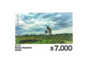 #75408B ARGENTINA 2025 NEW DEF. HIGH VALUE NATIONAL PARK CHACO 7000,PS FOREST - Picture 1 of 2