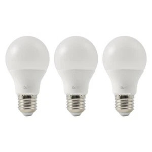 Pack of 3 Diall LED Large Edison Screw (E27) Cool White Light Bulbs 10.5W = 75W - Picture 1 of 5